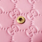 GUCCI Long Wallet Purse 369663・534563 leather pink