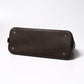 BURBERRY Handbag leather Brown Women Used Authentic
