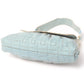 FENDI Handbag leather Light blue Chef 2354/8BR445/TWT068