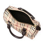 BURBERRY Handbag 3460094 PVC beige black white red Women Used Authentic