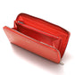 CELINE Long Wallet Purse Genuine Leather Coral Color Women Used Authentic