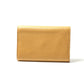 LOEWE Tri-fold wallet Genuine Leather Camel Women Used Authentic