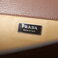 PRADA Briefcase leather Cacao V00214