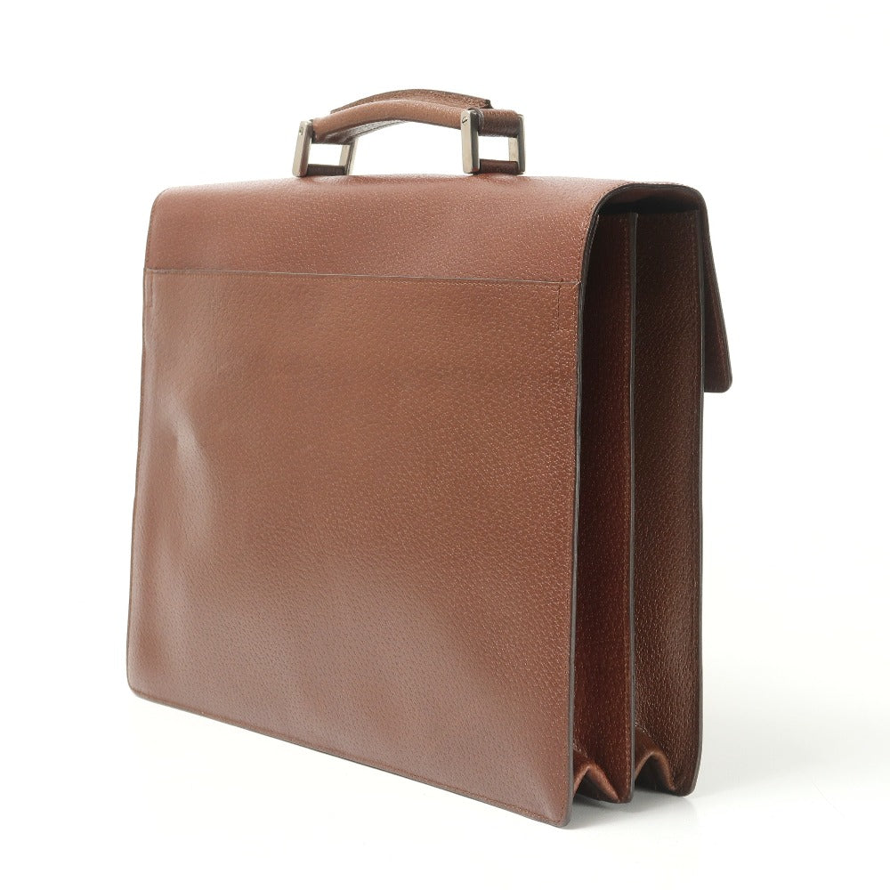 PRADA Briefcase leather Cacao V00214