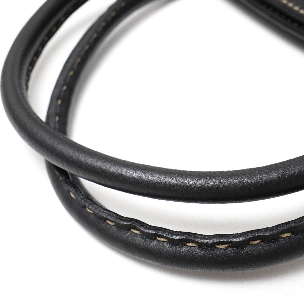 FENDI Handbag Leather Sterling Silver black 23908BR195.029