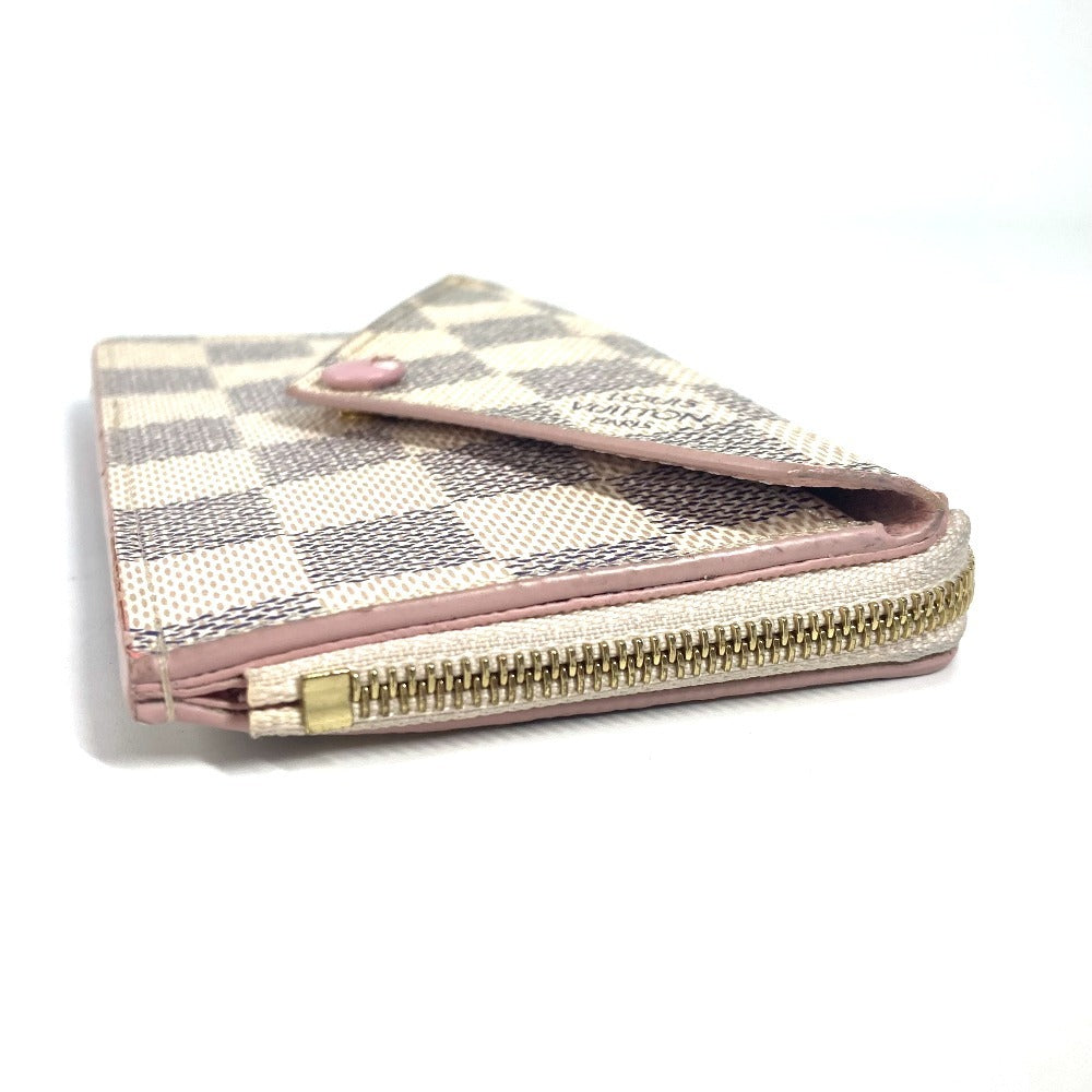 LOUIS VUITTON Coin case N60498　 Damier Azur Canvas gray Damier Azur Porte Cartes Rectove