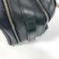 Dior business bag Leather / coated canvas black Trotter logo
