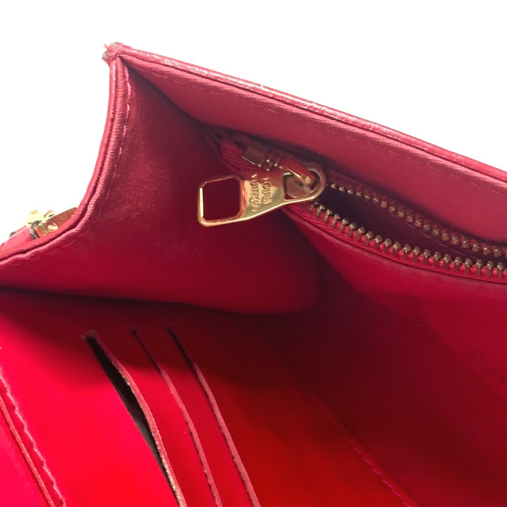 LOUIS VUITTON Shoulder Bag M90323 Monogram Vernis pink Monogram Vernis mirror Women Used Authentic