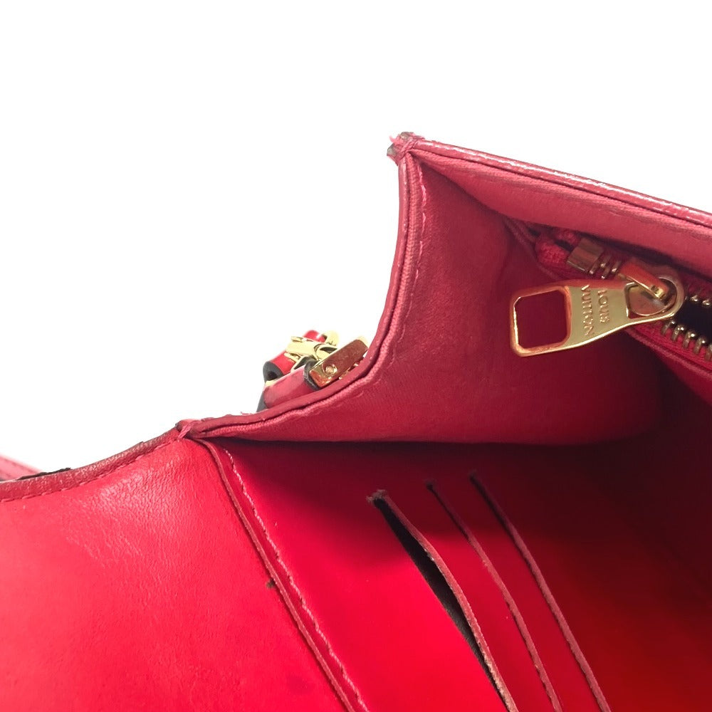 LOUIS VUITTON Shoulder Bag M90323 Monogram Vernis pink Monogram Vernis mirror Women Used Authentic