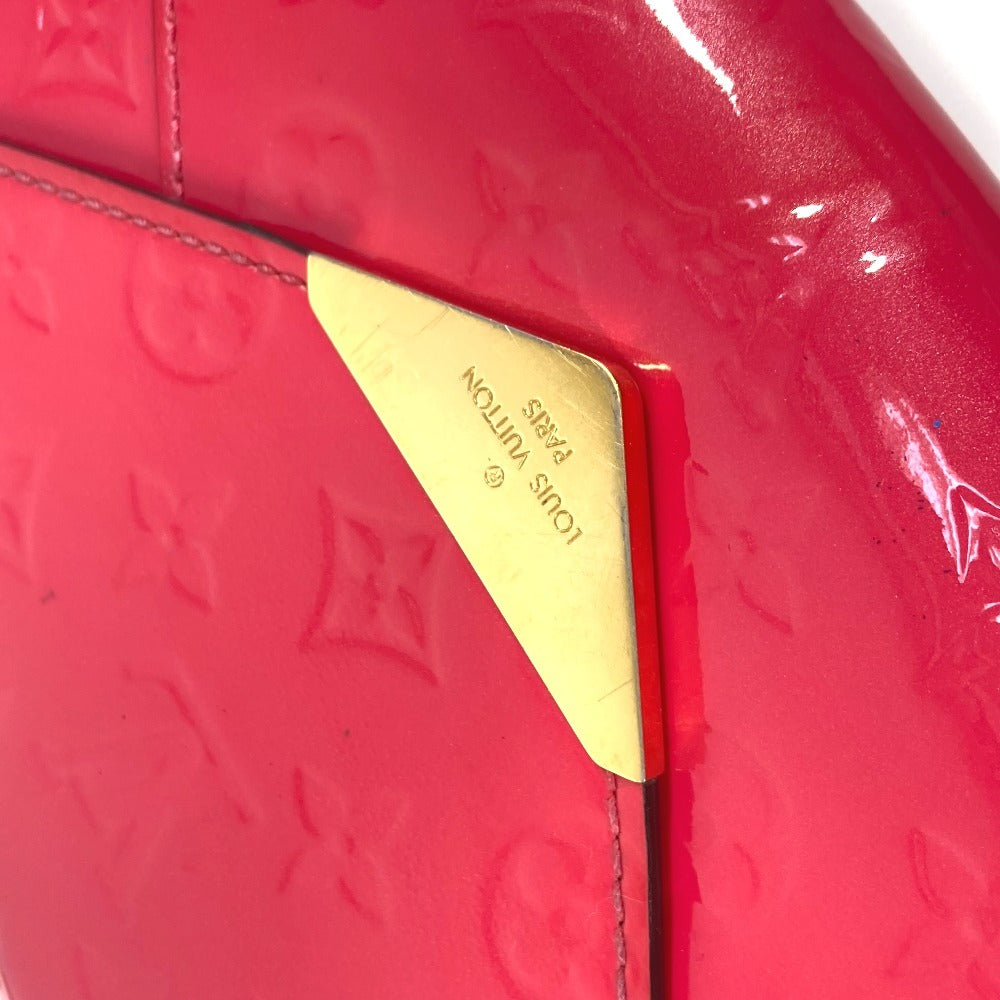 LOUIS VUITTON Shoulder Bag M90323 Monogram Vernis pink Monogram Vernis mirror Women Used Authentic