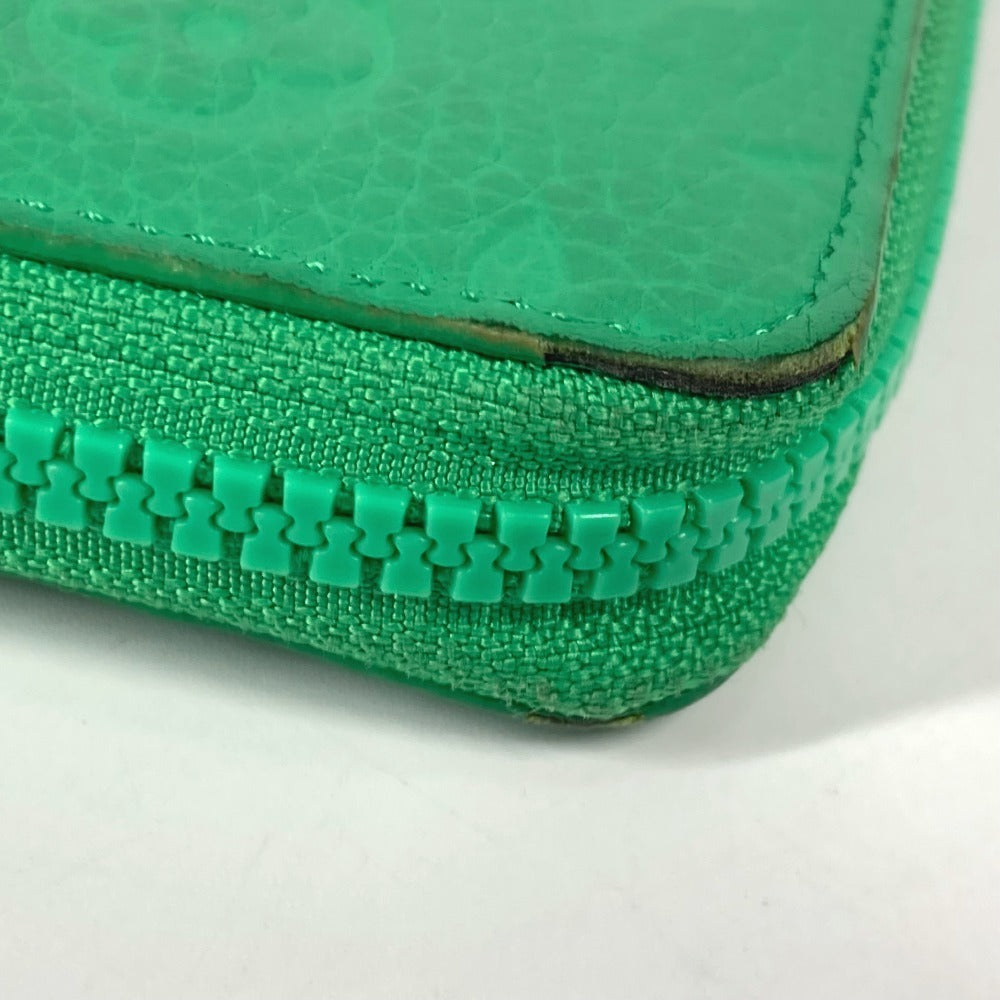 LOUIS VUITTON Long Wallet Purse M81549 Taurillon Clemence Leather green Monogram Taurillon Clemence Zippy Wallet Vertical