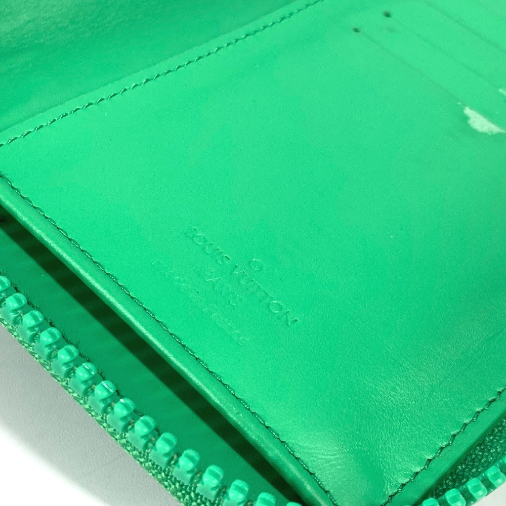 LOUIS VUITTON Long Wallet Purse M81549 Taurillon Clemence Leather green Monogram Taurillon Clemence Zippy Wallet Vertical