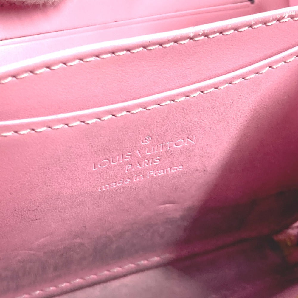 LOUIS VUITTON Coin case M90590 Monogram Vernis pink Monogram Vernis Japan exclusive color Zip around purse