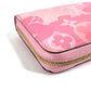 LOUIS VUITTON Coin case M90590 Monogram Vernis pink Monogram Vernis Japan exclusive color Zip around purse