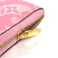 LOUIS VUITTON Coin case M90590 Monogram Vernis pink Monogram Vernis Japan exclusive color Zip around purse