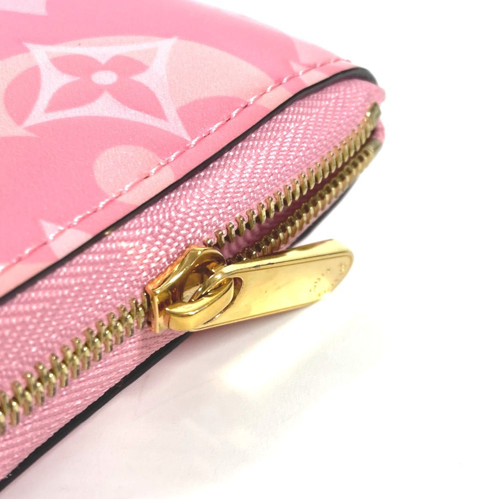 LOUIS VUITTON Coin case M90590 Monogram Vernis pink Monogram Vernis Japan exclusive color Zip around purse