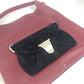 CELINE Shoulder Bag leather Red Pocket Chain