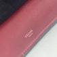 CELINE Shoulder Bag leather Red Pocket Chain