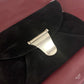 CELINE Shoulder Bag leather Red Pocket Chain