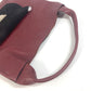 CELINE Shoulder Bag leather Red Pocket Chain