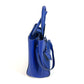 FENDI Handbag leather blue 2WAY bag Petite to Jules