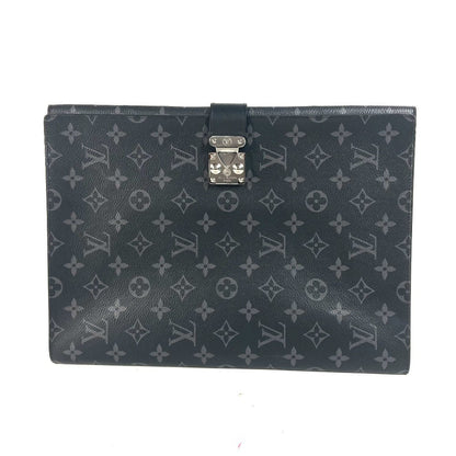 LOUIS VUITTON Clutch bag GI0273 Monogram Eclipse Canvas black Monogram Eclipse Porte de Gumain Frank GM