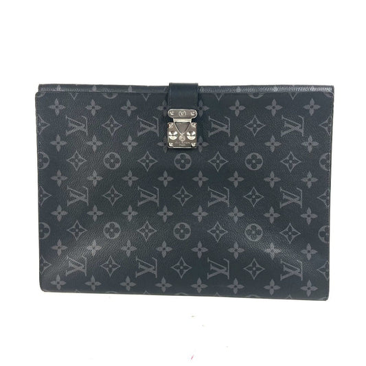 LOUIS VUITTON Clutch bag GI0273 Monogram Eclipse Canvas black Monogram Eclipse Porte de Gumain Frank GM