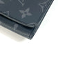 LOUIS VUITTON Clutch bag GI0273 Monogram Eclipse Canvas black Monogram Eclipse Porte de Gumain Frank GM