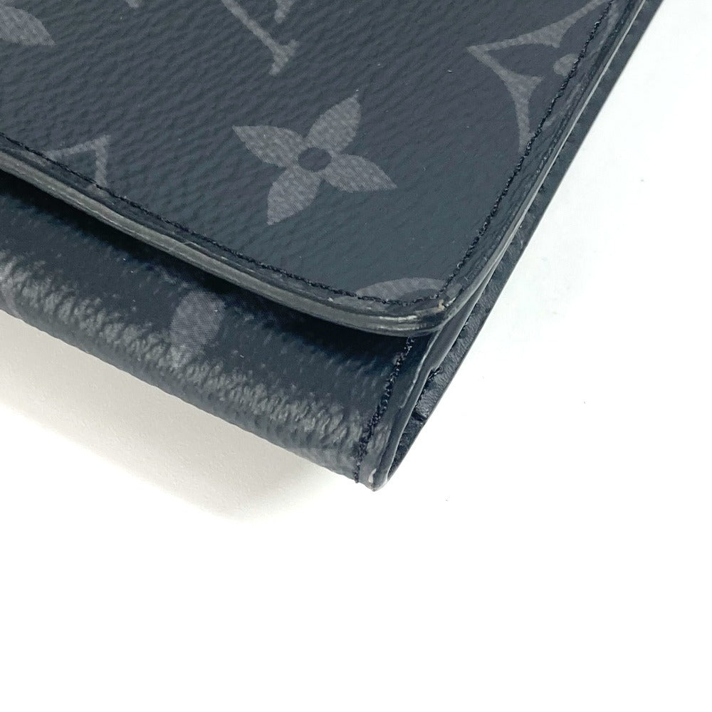 LOUIS VUITTON Clutch bag GI0273 Monogram Eclipse Canvas black Monogram Eclipse Porte de Gumain Frank GM
