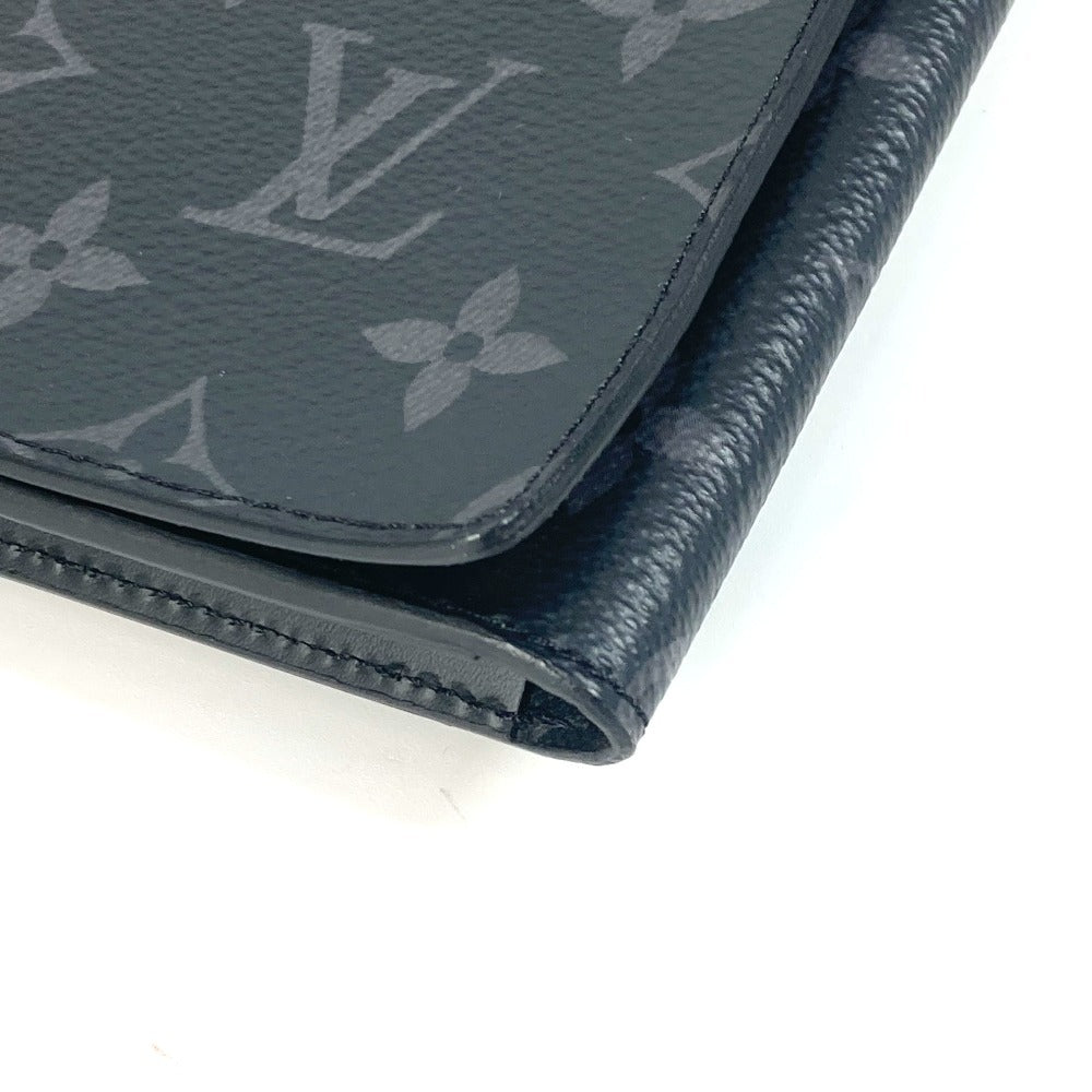 LOUIS VUITTON Clutch bag GI0273 Monogram Eclipse Canvas black Monogram Eclipse Porte de Gumain Frank GM