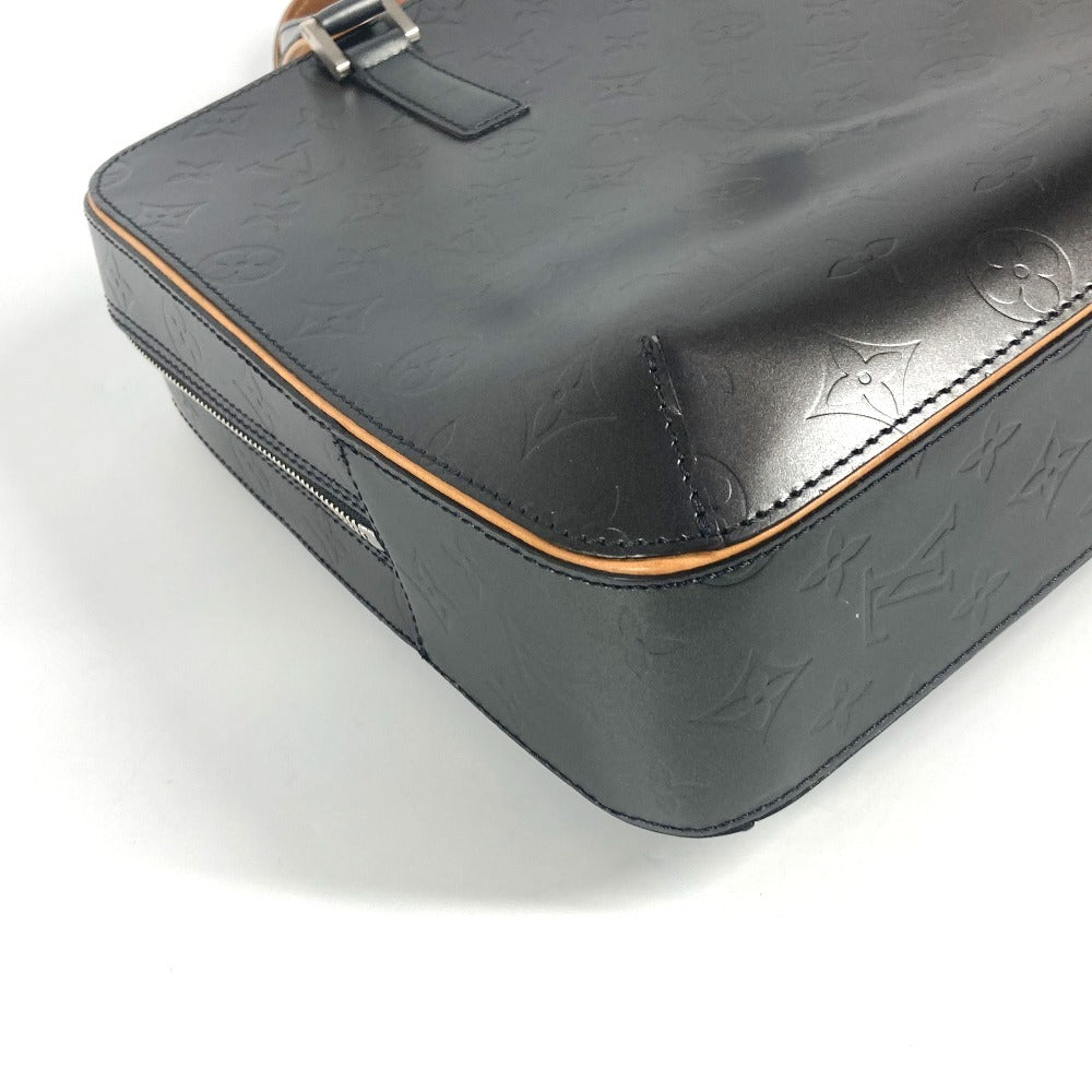 LOUIS VUITTON Business bag M55135 Monogram mat leather black Monogram mat Malden