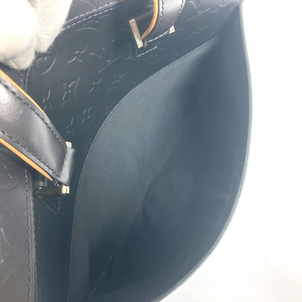 LOUIS VUITTON Business bag M55135 Monogram mat leather black Monogram mat Malden