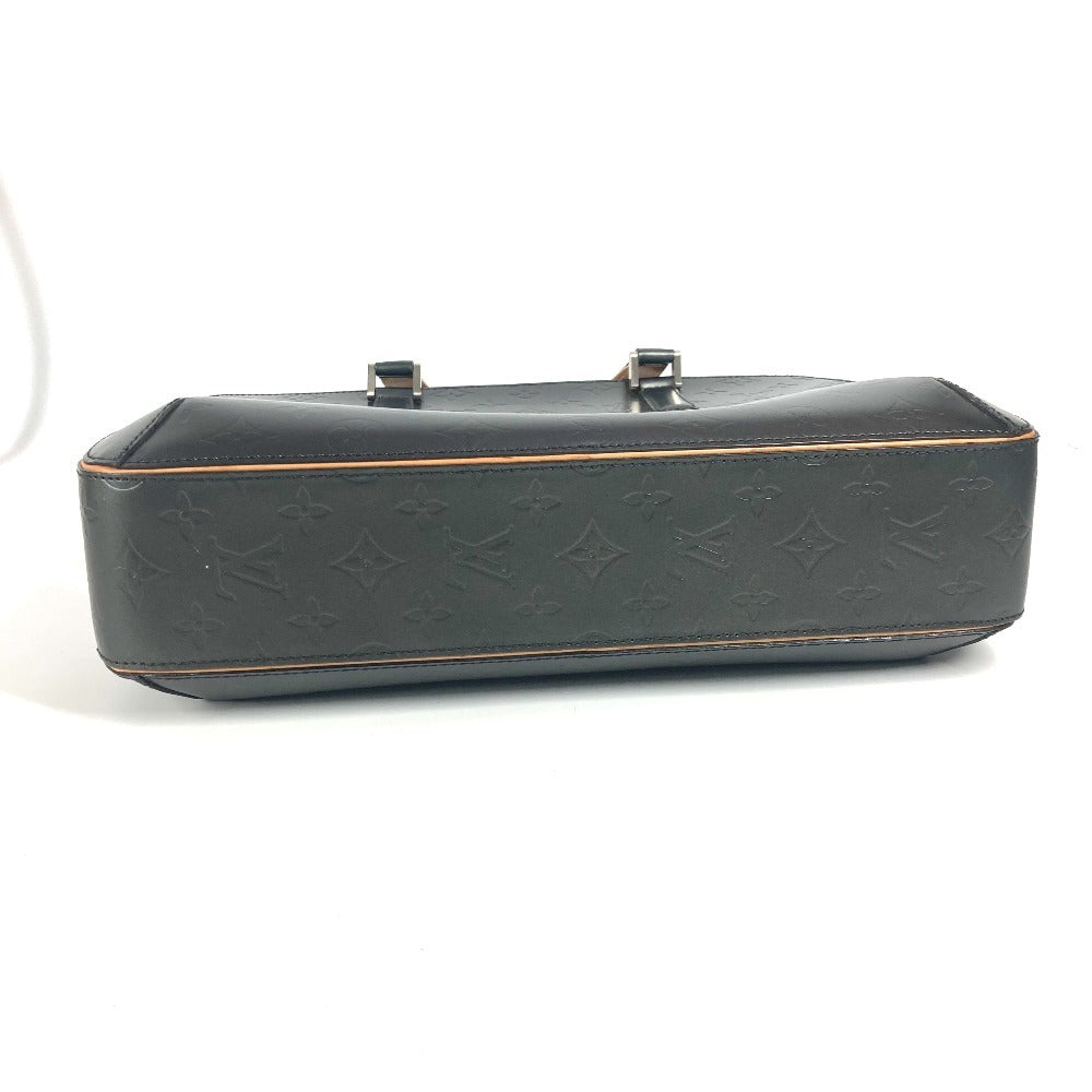 LOUIS VUITTON Business bag M55135 Monogram mat leather black Monogram mat Malden