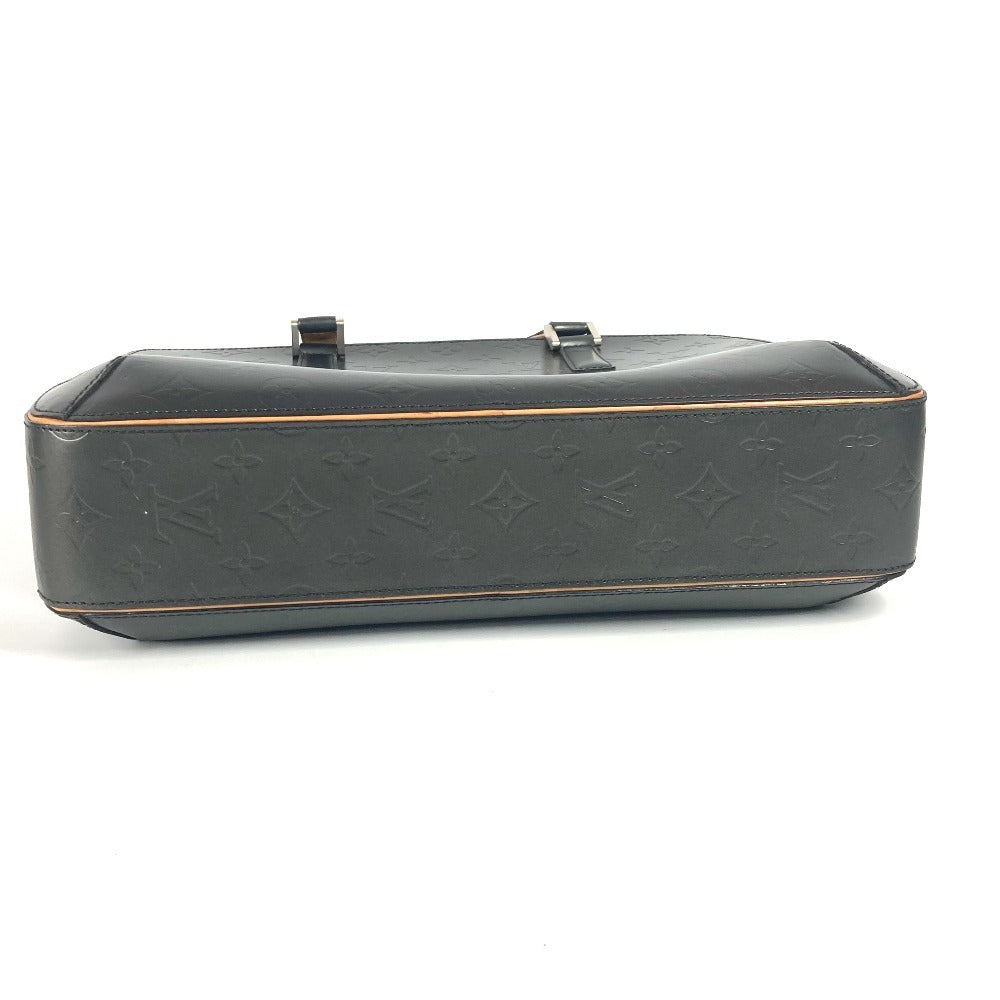 LOUIS VUITTON Business bag M55135 Monogram mat leather black Monogram mat Malden