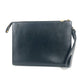 FENDI Clutch bag leather black Versace collaboration VERSACE Fendace FENDACE unisex(Unisex) Used Authentic