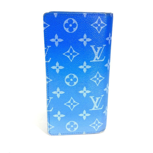 LOUIS VUITTON Long Wallet Purse M69680 Monogram canvas blue Monogram Clouds Portefeuille Braza