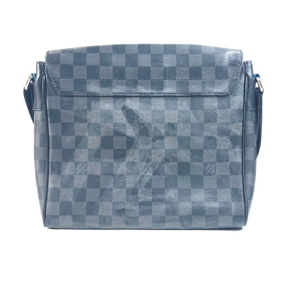 LOUIS VUITTON Shoulder Bag N42420 Damier Grafitto Canvas black Damier Grafitte District PM
