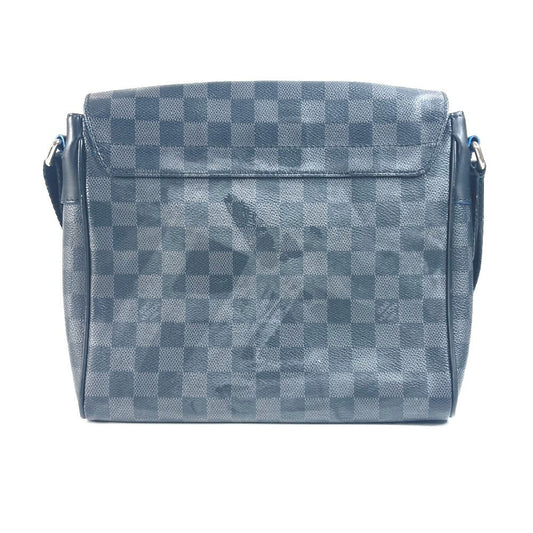 LOUIS VUITTON Shoulder Bag N42420 Damier Grafitto Canvas black Damier Grafitte District PM