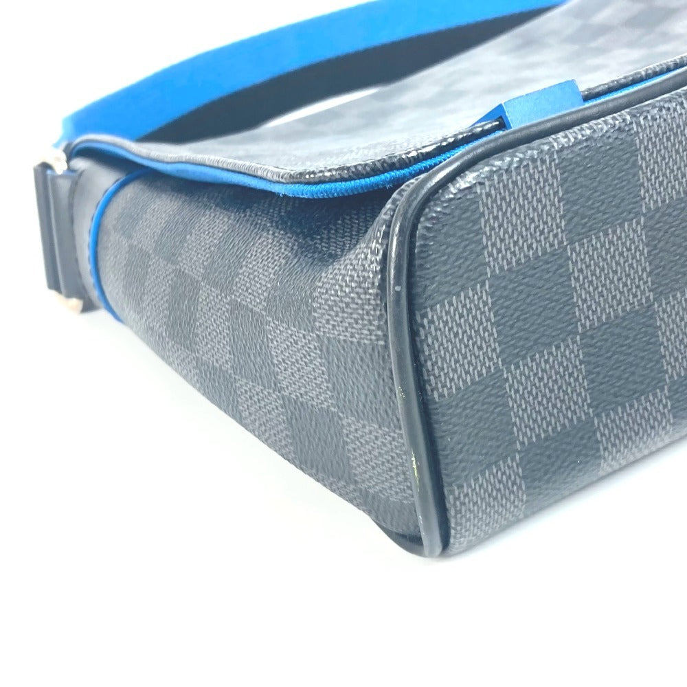 LOUIS VUITTON Shoulder Bag N42420 Damier Grafitto Canvas black Damier Grafitte District PM