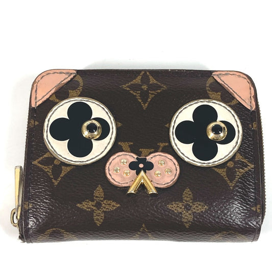 LOUIS VUITTON Coin case M62310 Monogram canvas Brown Monogram Zip around purse