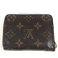 LOUIS VUITTON Coin case M62310 Monogram canvas Brown Monogram Zip around purse