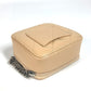CHANEL Pouch leather beige Cambon line CC COCO Mark
