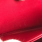 LOUIS VUITTON Long Wallet Purse M91572 Patent leather Red Vernis Dot Infinity Zippy wallet