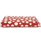 LOUIS VUITTON Long Wallet Purse M91572 Patent leather Red Vernis Dot Infinity Zippy wallet