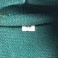 PRADA Handbag canvas green Canapa logo stripes