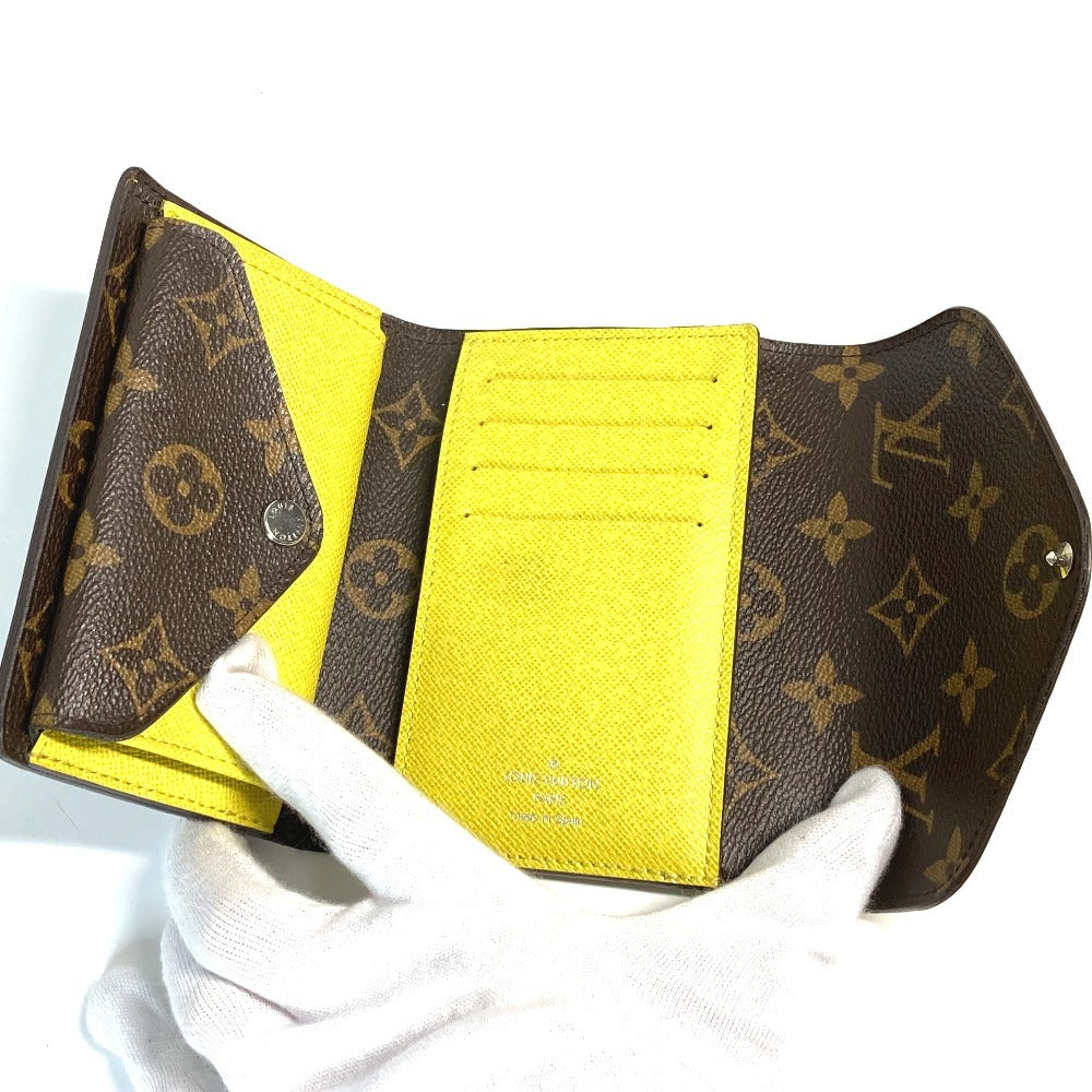 LOUIS VUITTON Trifold wallet M40627 Monogram canvas yellow Monogram Portefeuille Marie-Lou