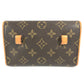 LOUIS VUITTON Pouch M51855 Monogram canvas Brown Monogram Pochette Florentine