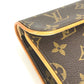 LOUIS VUITTON Pouch M51855 Monogram canvas Brown Monogram Pochette Florentine