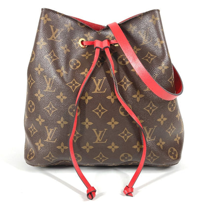LOUIS VUITTON Shoulder Bag M44021 Monogram canvas Red Monogram NeoNoe MM NeoNoe MM