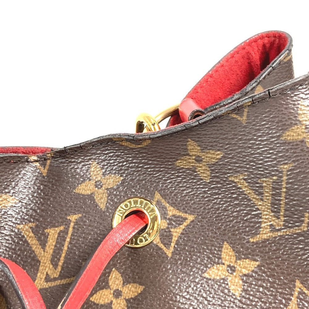 LOUIS VUITTON Shoulder Bag M44021 Monogram canvas Red Monogram NeoNoe MM NeoNoe MM